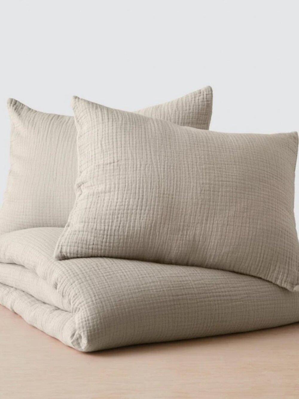BNWT The Citizenry Cotton Gauze Duvet Set - SOLD OUT TAN - King/Cal King